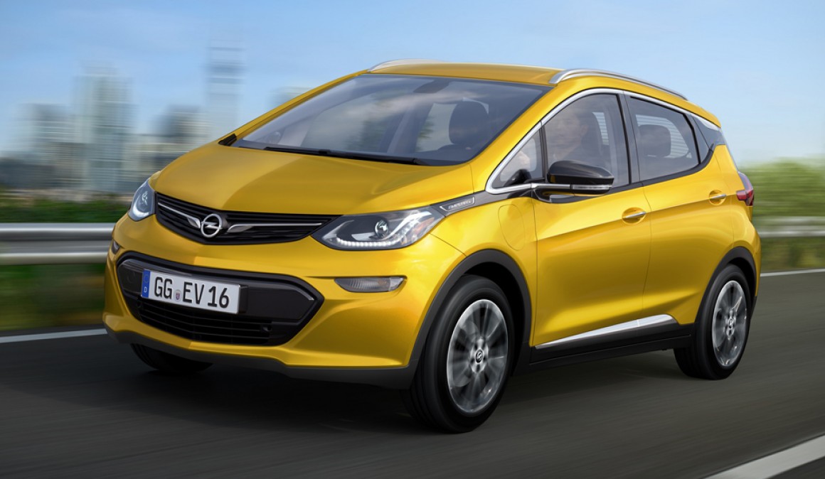 Opel Ampera carro elétrico-e, confirmado para 2017