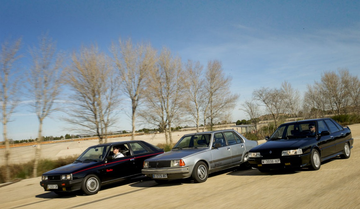 Cars for remembrance: Renault 11 Turbo 18 Turbo and 21 Turbo