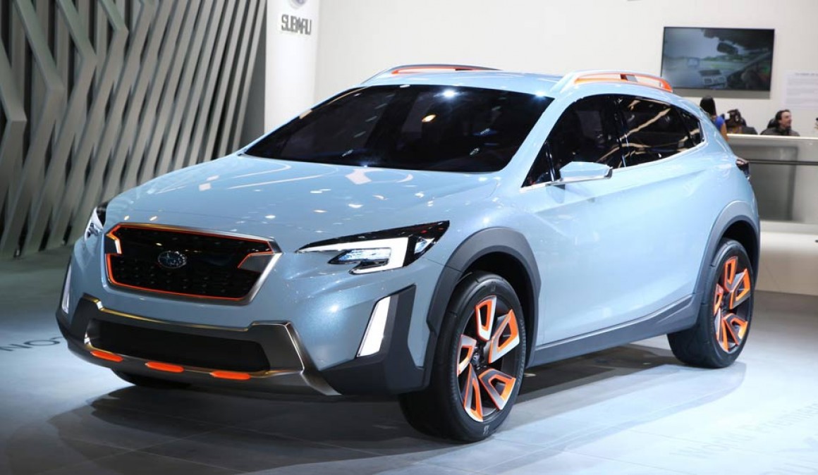 Subaru XV Concept, fremme av neste generasjon av SUV