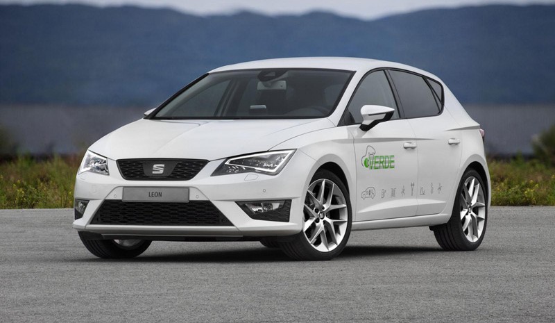 Seat Leon Green Laddhybridbil