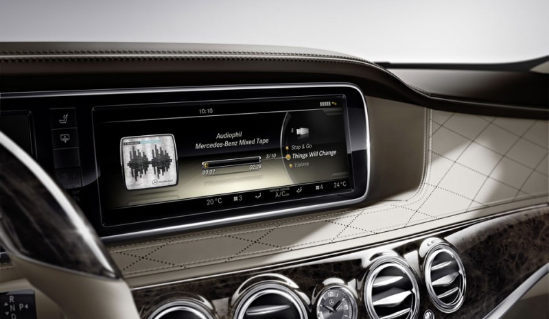 Burmester og annet utstyr audio high-end luksusbiler.