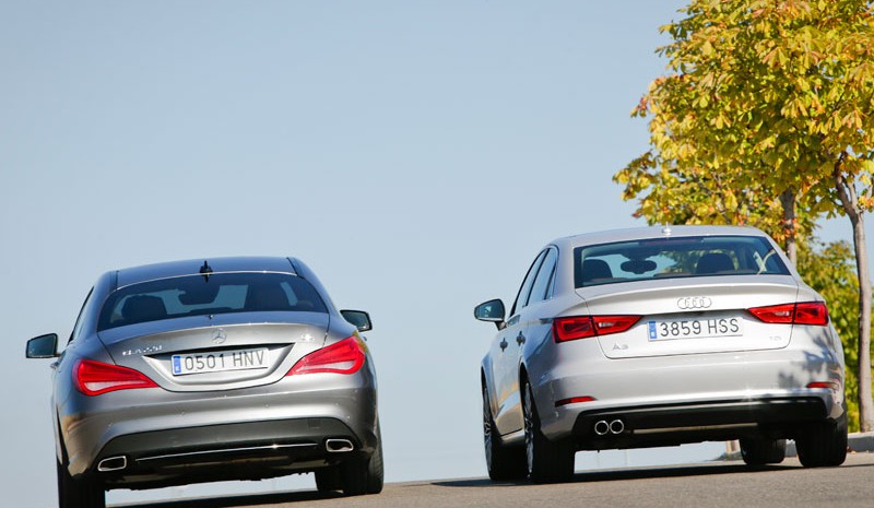 Confronto: Mercedes CLA 220 CDI Sedan vs Audi A3 2.0 TDI