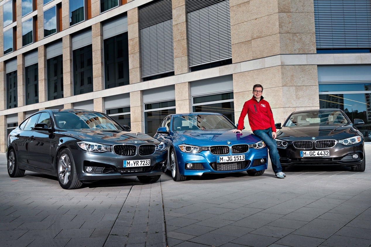 Comparação: BMW Série 3 GT vs BMW Série 3 e BMW 4 Series Gran Coupe