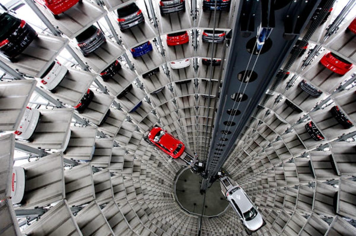 stabilimento della Volkswagen a Wolsburg (Germania)