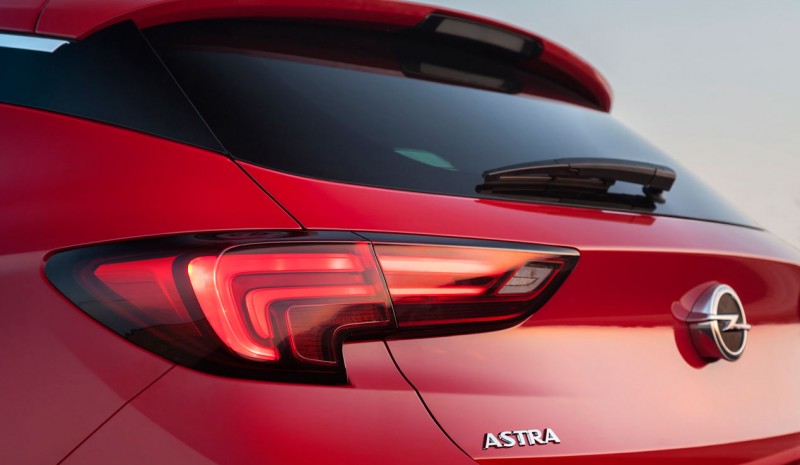 Nye Opel Astra, så det er femte generasjon