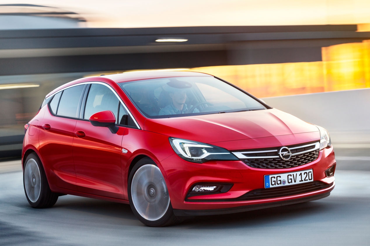Nye Opel Astra, så det er femte generasjon
