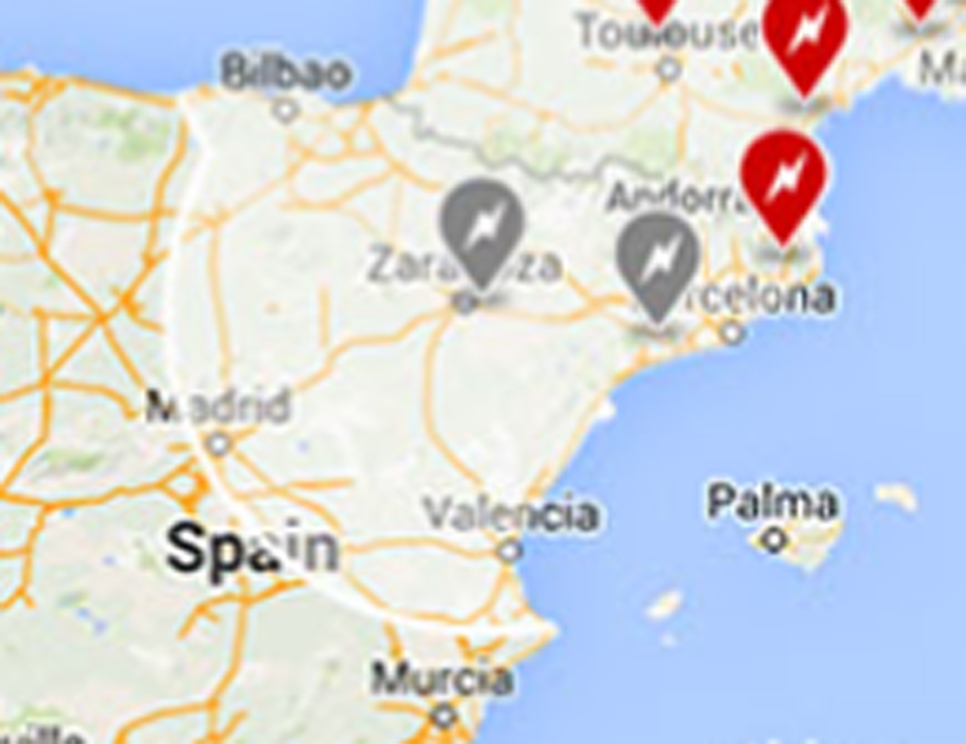 Tarragona og Zaragoza næste punkter Supercharger planlagt i Spanien