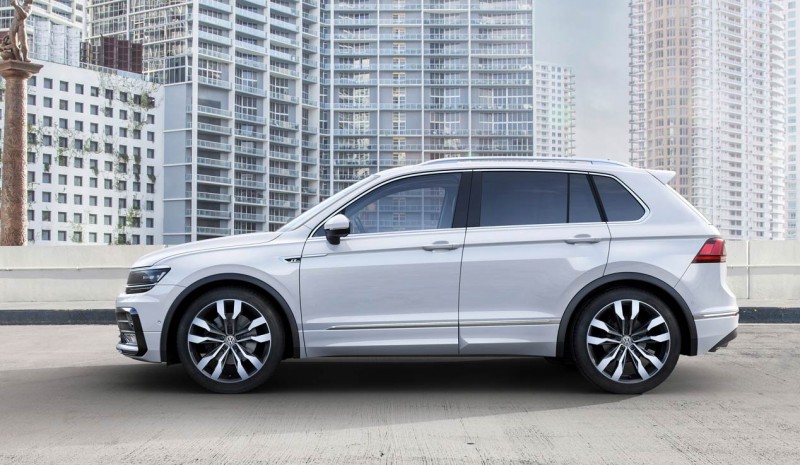 Volkswagen Tiguan 2016 offisielle bilder av den andre generasjonen
