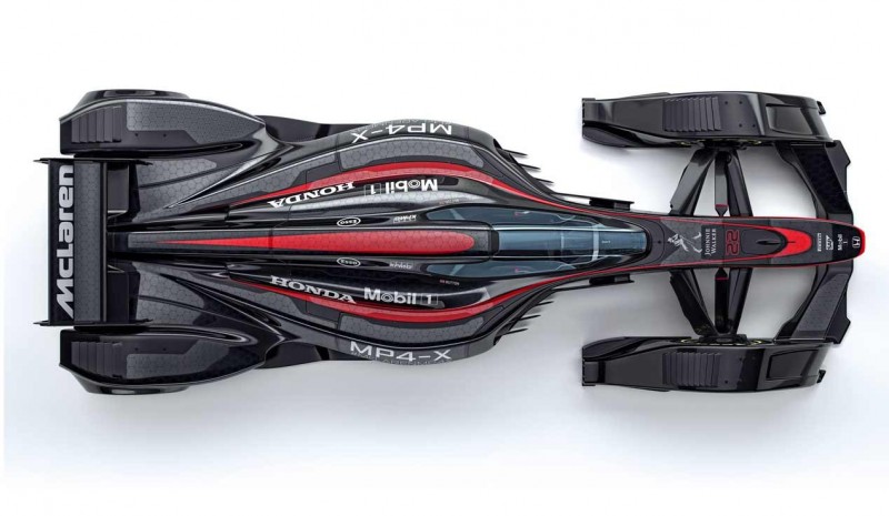 McLaren MP4-X, de modo que será o futuro Fórmula 1