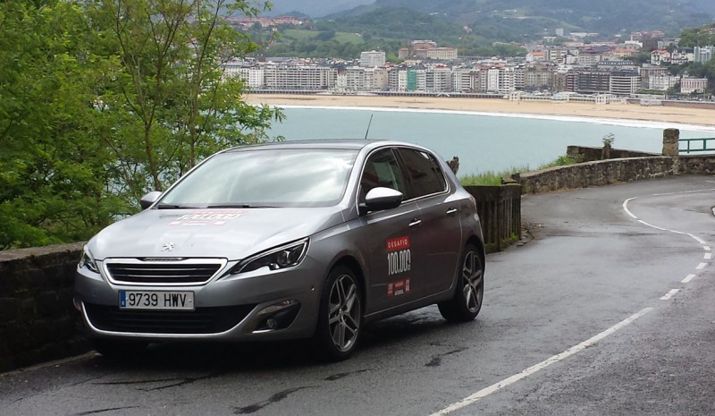 The Peugeot 308 reaches 100,000 km