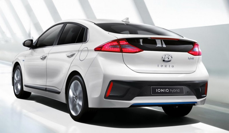 Hyundai Ioniq, bilder av denne hybridbil