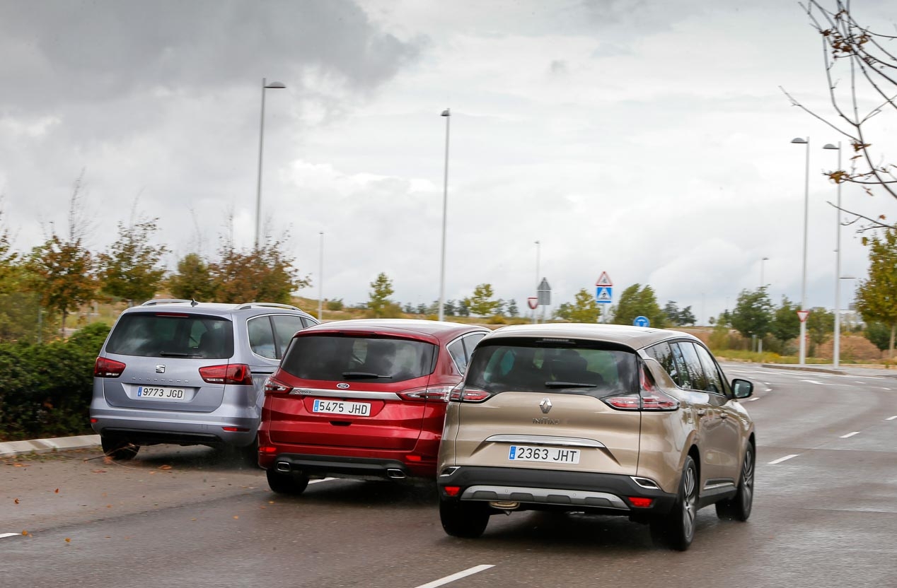 Ford S-MAX, Espace och Seat Alhambra