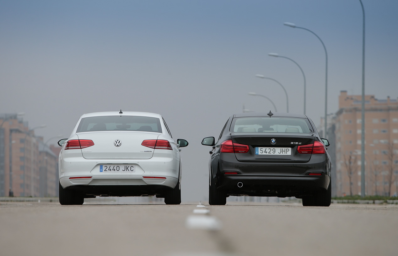 BMW 316d vs VW Passat 1.6 TDI