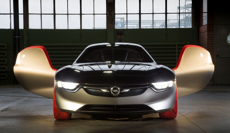 Opel GT Concept, prøv futuristiske to-seters sports