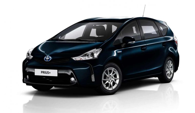 2016 Toyota Prius +, der allerede er på salg i Spanien