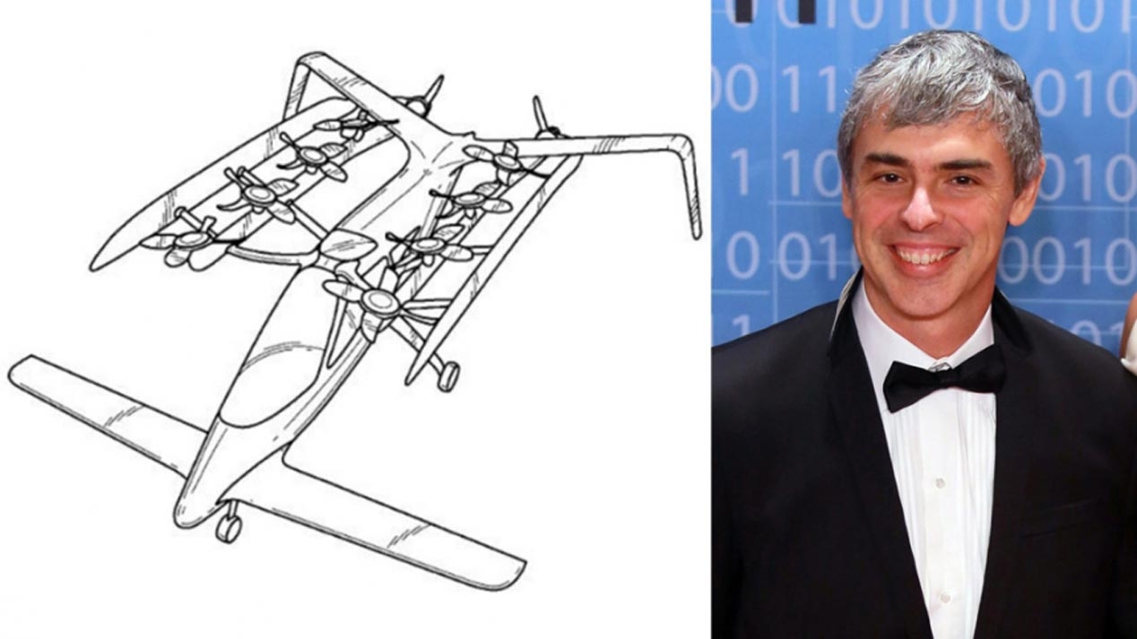 Den flygande bilen Larry Page