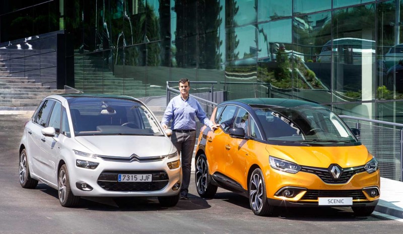 Duelo: Renault Scénic contra C4 Picasso