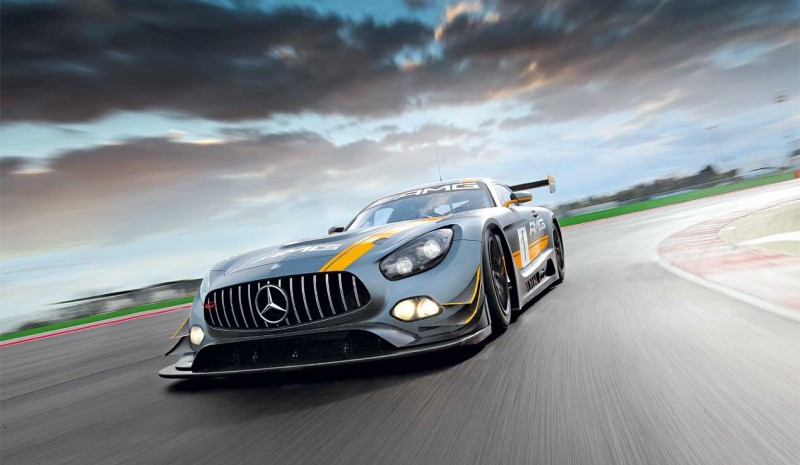 Mercedes-AMG GT Test GT3