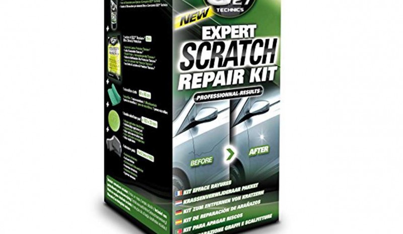 Foto's kits voor auto reparaties krassen