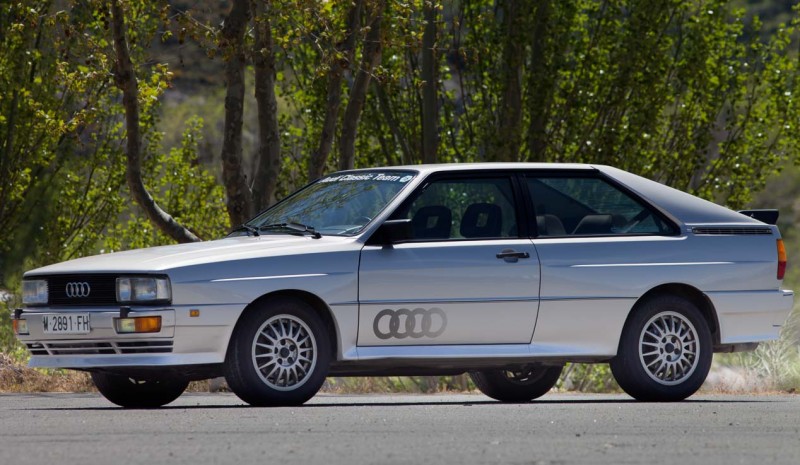 Audi Quattro: tarina myytti