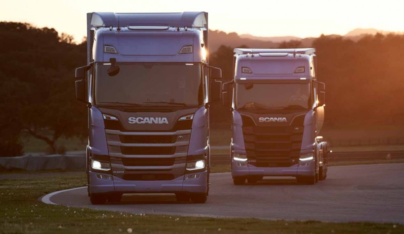 Nowe ciężarówki Scania 2017 zdjęć