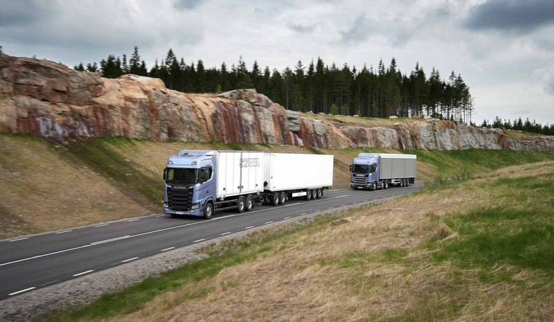 Nowe ciężarówki Scania 2017 zdjęć