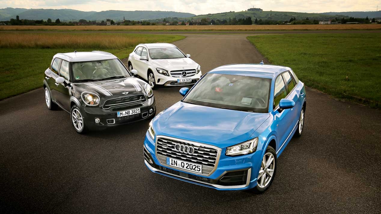 Audi Q2 och rivaler