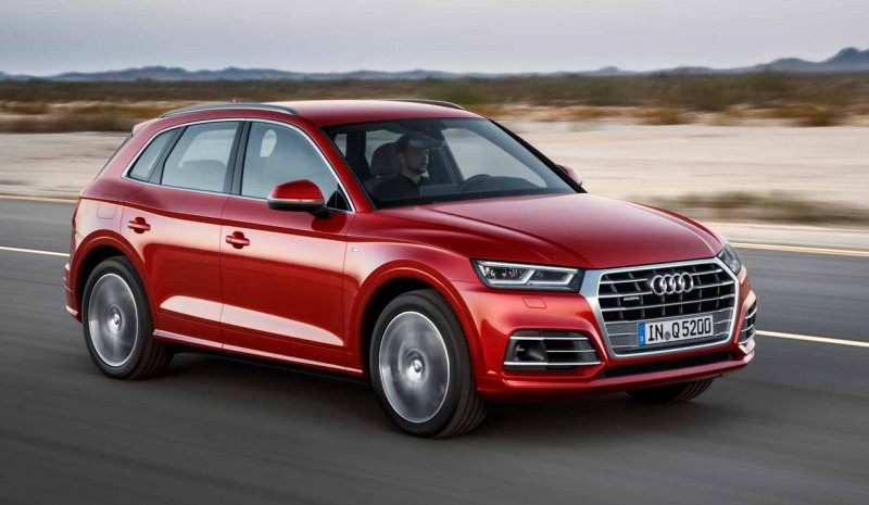 2017 Audi Q5, redan till försäljning i Europa
