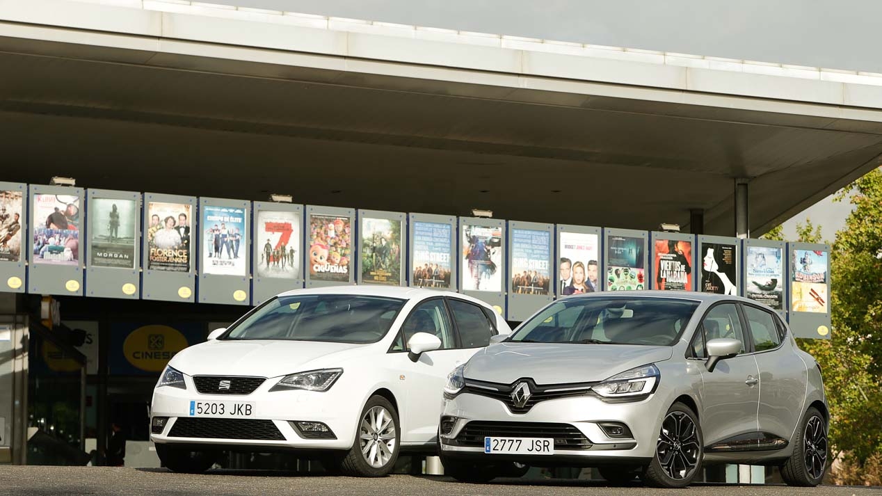 Jämförelse Renault Clio och Seat Ibiza