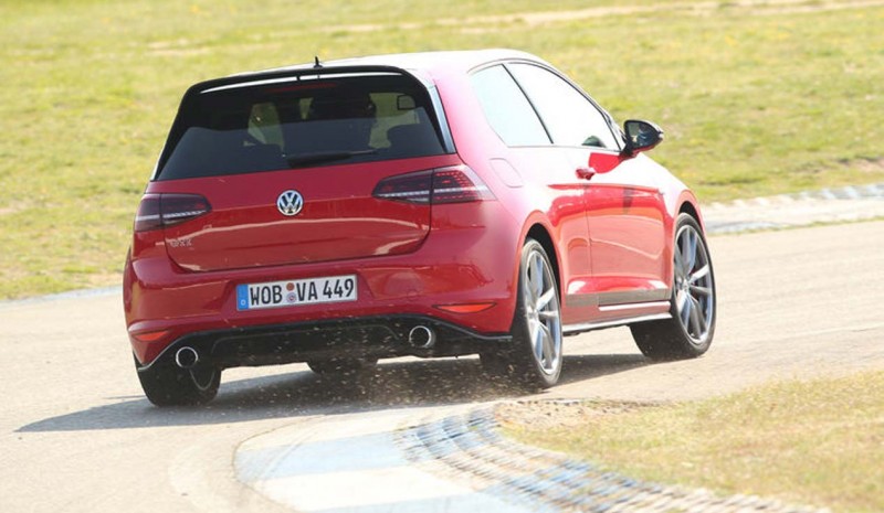 VW Golf GTI og Clubsport Clubsport S, vores test fotos