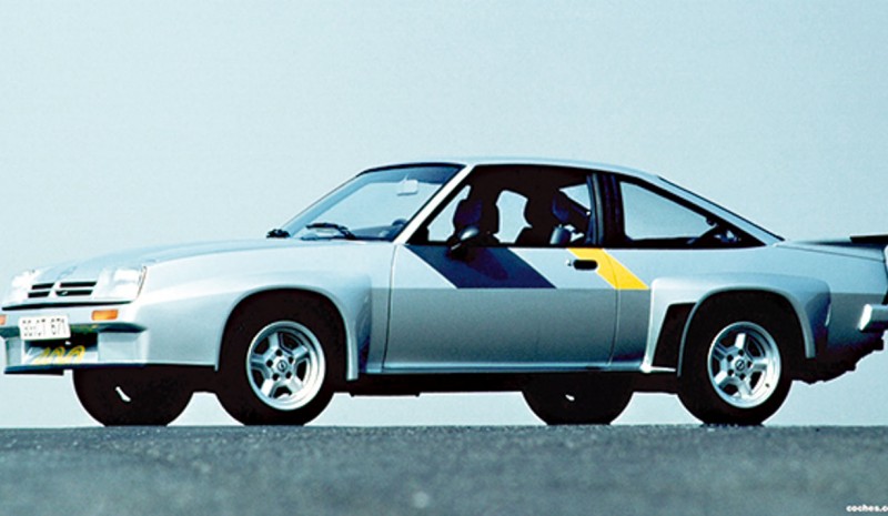 Opel Manta GT / E: a coupe old-fashioned