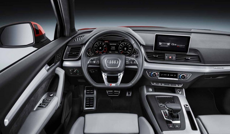 2017 Audi Q5, de sorte que le SUV moyen d'Audi