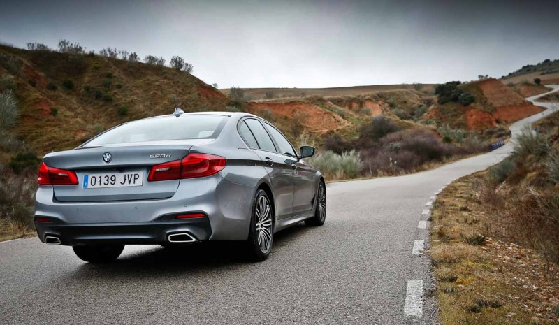 Den nye BMW 520d, test: alle målinger