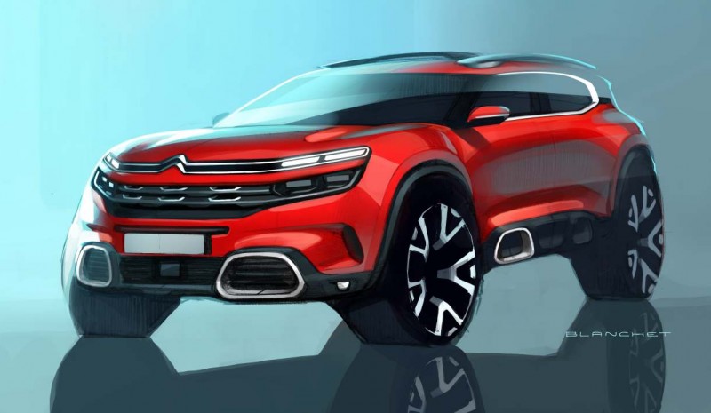 Citroën esittelee uuden SUV: C5 Aircross