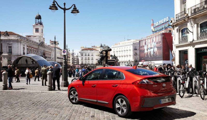Hyundai Ioniq Electric saapuu Espanjassa