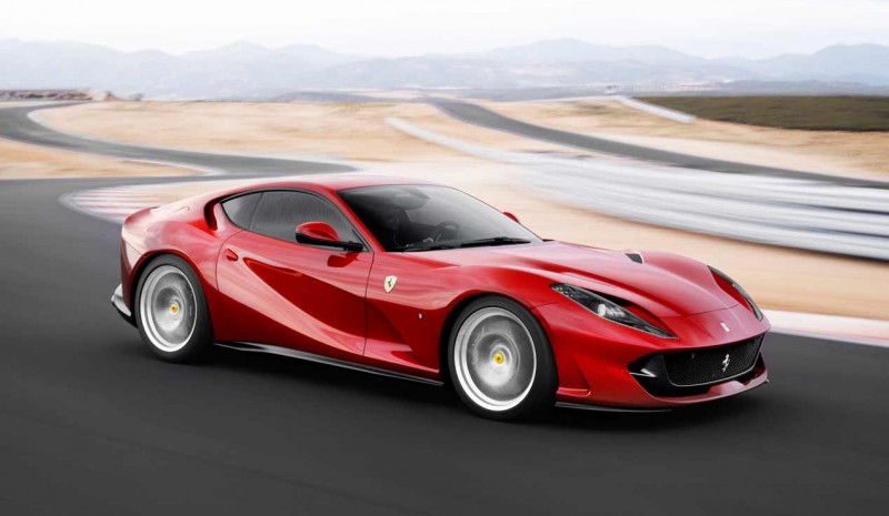 Ferrari 812 Superfast: now shipping the new sports jewel