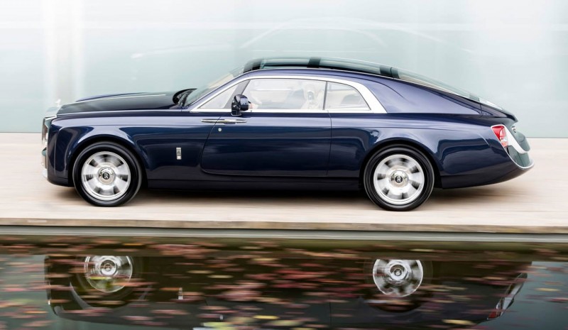 This is the new Rolls - Royce Sweptail