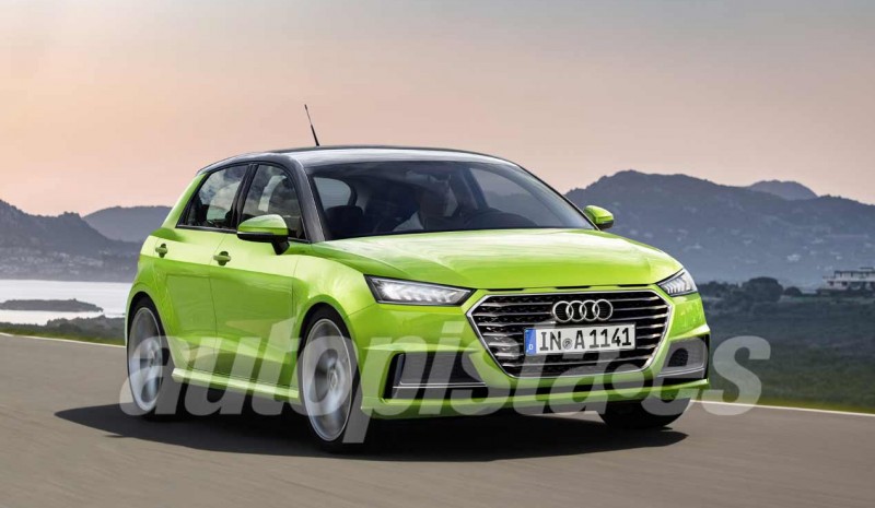 Audi A1 2018, first pictures of the new premium utility