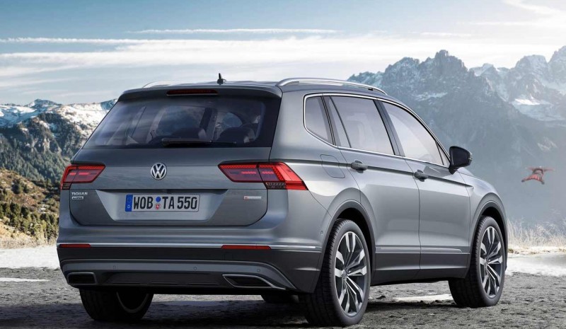 Volkswagen Tiguan Allspace: de bästa bilderna av den nya SUV