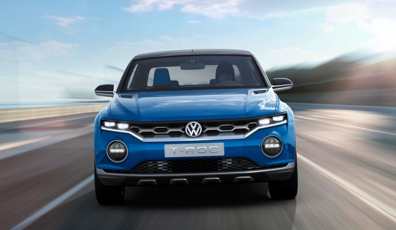 Volkswagen T-Roc, skisser og første bildene