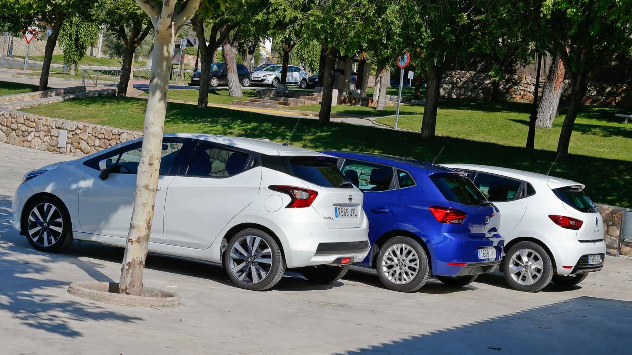 Seat Ibiza, Nissan Micra e Renault Clio