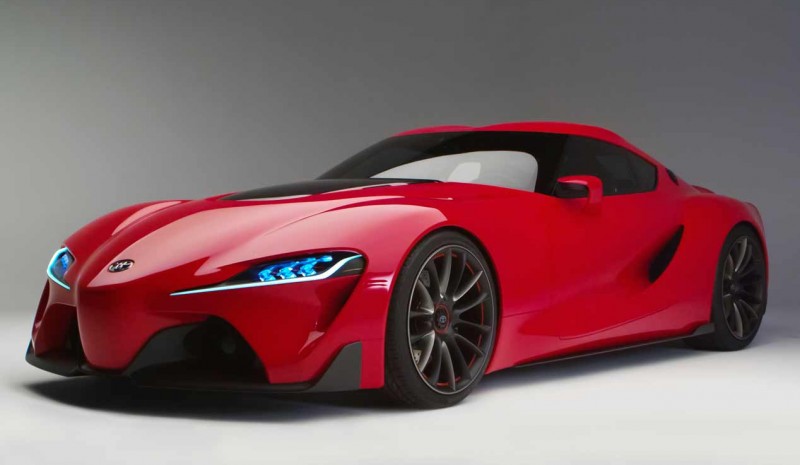 Toyota Supra and other supercars of the future