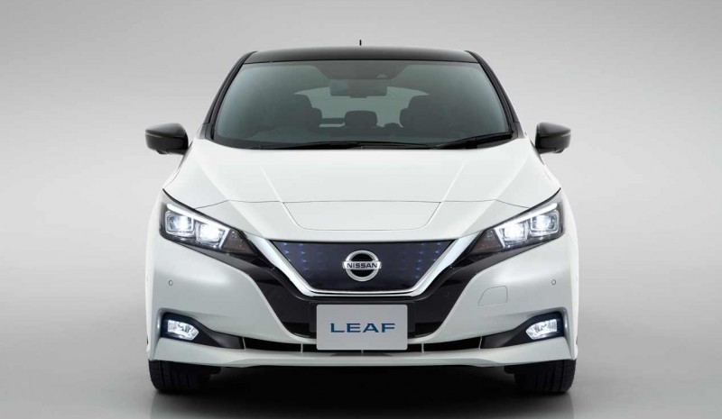 Nissan Leaf 2018: bilder av den nye generasjonen