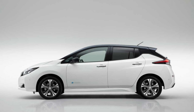 Nissan Leaf 2018: bilder av den nye generasjonen