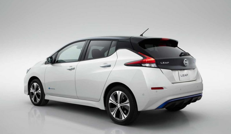 Nissan Leaf 2018: photos of the new generation