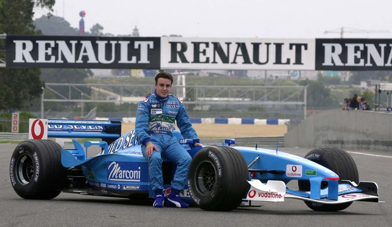 Fernando Alonso e la Renault
