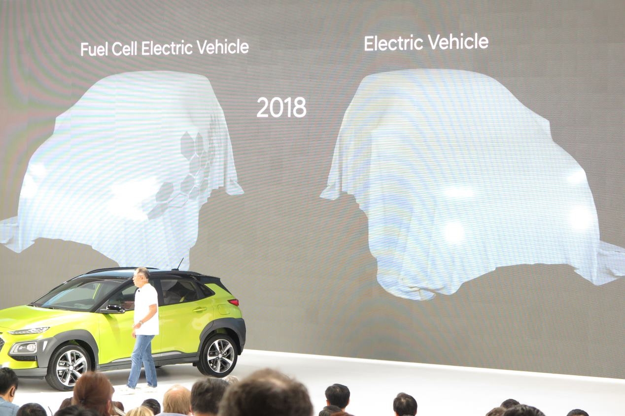 Hyundai Electric Kona: SUV debuterer mars 2018