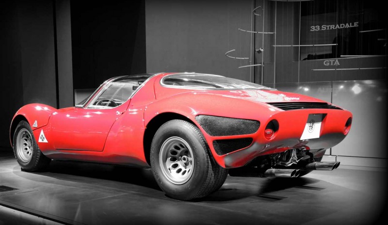 The legendary Alfa Romeo 33 Stradale 50 years old: your best photos